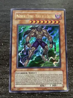 CARTE YU-GI-OH! MAITRE DE L’EFFROI - HEROS DE LA DESTINEE EOJ-FR004 NEUF/MINT - Image 1