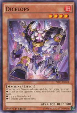 Dicelops - SHVI-EN043 - Common - 1st Edition - Lightly Played - Image 1