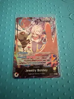 One Piece TCG OP15 -EB04 Jewelry Bonney Leader Alt Art EB04-001 NM - Image 1