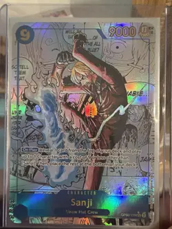 Sanji OP06-119 Manga Alt Art “Custom” proxy - Image 1