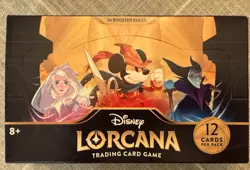 Disney Lorcana: The First Chapter Booster Box. Factory sealed! 060523CM1 - Image 1