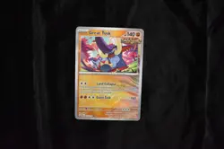 Pokemon TCG Great Tusk (Master Ball Pattern) 055/131 Prismatic Evolutions Holo - Image 1