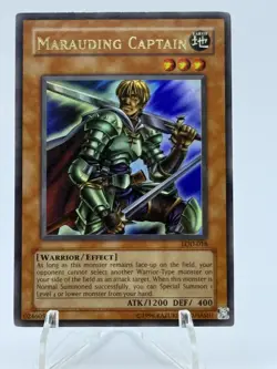 Marauding Captain LOD-018 Ultra Rare Yu-Gi-Oh TCG Card - NM - Image 1
