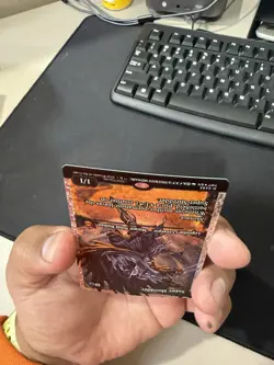 Magic: The Gathering Super Shredder Legendary Creature Holo TMNT Card 0295 - Image 4