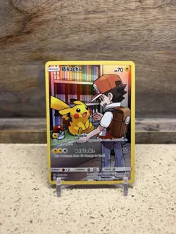 Pikachu 241/236 Sun & Moon Cosmic Eclipse Secret Rare Pokemon Card NM/M - Image 1