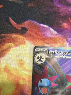 Hydreigon EX 161/086 White Flare Holo Card Near Mint Condition - Image 2