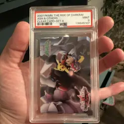 2007 Pikachu and Others Zukan DP Rise Of Darkrai Clear Card PSA 9 Top Grade 🔥 - Image 4