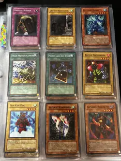 Mixed Vintage Card Lot Yu-Gi-Oh Binder Cards Rare Holo Anime TCG 108 cards - Image 1