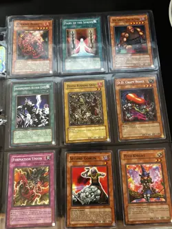 Mixed Vintage Card Lot Yu-Gi-Oh Binder Cards Rare Holo Anime TCG 108 cards - Image 4