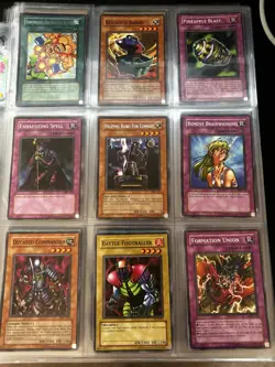 Mixed Vintage Card Lot Yu-Gi-Oh Binder Cards Rare Holo Anime TCG 108 cards - Image 5