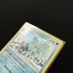 Alolan Ninetales 28/147 Cracked Ice Holo Burning Shadows Pokemon TCG LP - Image 2