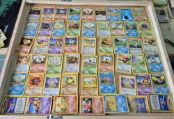 Pokemon cards Heavy play bundle WOTC 1999 vintage cards x63 cards different sets - Image 2