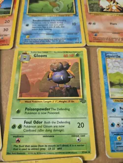 Pokemon cards Heavy play bundle WOTC 1999 vintage cards x63 cards different sets - Image 5