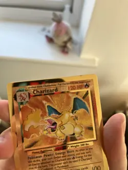 Pokemon Charizard 4/102 Gold Metal Card Celebrations UPC Promo 25th Anniversary - Image 4