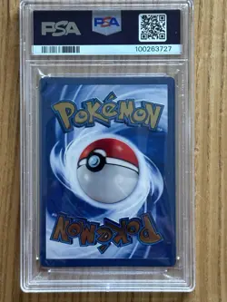 Pokemon 25th Anniversary Celebrations Gold Metal Pikachu Card 58/102 PSA 8 - Image 2