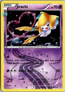 Jirachi Uncommon Generations: Radiant Collection RC13/RC32 NM Pokemon - Image 1