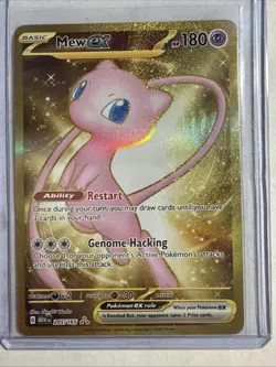 Pokemon TCG Mew EX 205/165 Scarlet & Violet 151 Holo Hyper Rare - Image 1