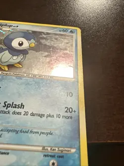 Piplup 93/130 Cosmos Holo DMG Pokemon TCG Diamond & Pearl Base Promo - Image 2