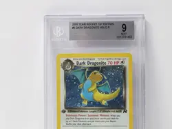 POKEMON ROCKET 1ST EDITION #5 DARK DRAGONITE HOLO BGS 9 NICE!!!!!! - Image 2
