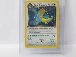 POKEMON ROCKET 1ST EDITION #5 DARK DRAGONITE HOLO BGS 9 NICE!!!!!! - Image 3