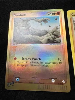 Pokemon - Geodude 56/97 Reverse Holo Foil EX Dragon - NM - Image 5