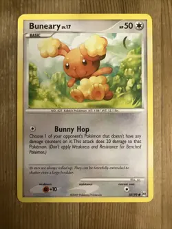 Buneary - 55/99 - Common MP English Pokemon Arceus - Image 1