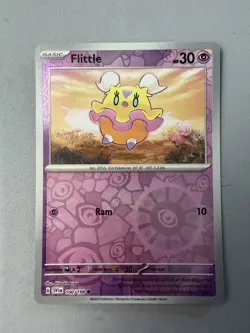 Pokemon TCG * Scarlet & Violet * 100/198 Flittle REVERSE HOLO Common * FRESH PK - Image 1