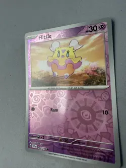 Pokemon TCG * Scarlet & Violet * 100/198 Flittle REVERSE HOLO Common * FRESH PK - Image 2