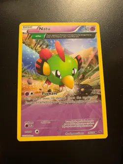 Roaring Skies Pokemon TCG Natu Regular 28/108 - Image 1