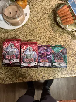 Konami Yu-Gi-Oh! Structure Decks Zombie Madness & Dragon's Roar Sealed. 2006 - Image 1