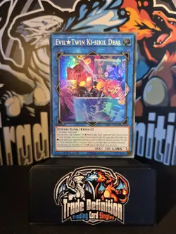 Yugioh ALIN-EN052 - EvilUTwin Ki-sikil Deal - Super Rare - Image 1