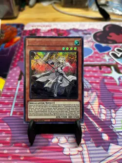 Yugioh Dogmatika Ecclesia The Virtuous MP21-EN101 No Name Misprint Secret Rare - Image 1
