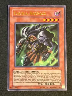YUGIOH EXODIA NECROSS DCR-020 DARK CRISIS NEAR MINT FREE P&P - Image 1