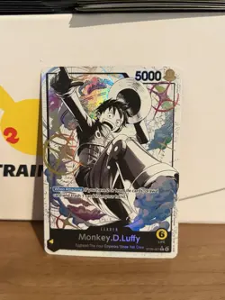 One Piece Monkey D Luffy ST29-001 Alt Art Leader Card Egghead Deck English - Image 1