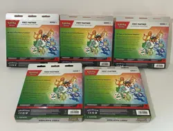 Pokemon First Partner Illustration Collection Lot of 5 NEW SEALED FAST SHIPPING - Image 2