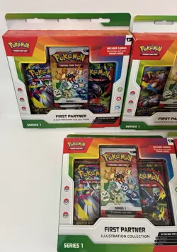 Pokemon First Partner Illustration Collection Lot of 5 NEW SEALED FAST SHIPPING - Image 3