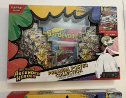 Pokemon Ascended Heroes Premium Poster Collection NEW Lot of 4 Lucario Gardevoir - Image 5
