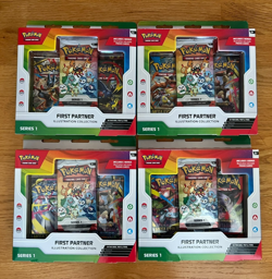 Pokemon TCG First Partner Illustration Collection Series 1 New Sealed Lot of 4🚨 - Image 1