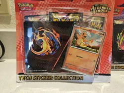 Lot of 10 - Pokemon Ascended Heroes Tech Sticker Collection. Sealed. Brand New. - Image 2