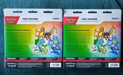 Pokemon First Partner Illustration Collection Sealed Lot Of 2 New Sealed In Hand - Image 4