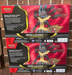 BRAND NEW-Pokemon TCG Mega Lucario ex Premium Figure Collection Box-LOT OF 2 - Image 2