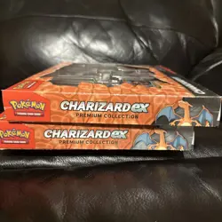 Lot of 2 Pokemon TCG: Charizard ex Premium Collection Box. New and ready to ship 820650873232 - Image 3