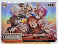 Red Ash, NIK/S117-E083R RRR Weiss Schwarz, Goddess of Victory: Nikke - Image 1