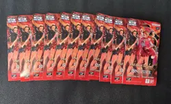 Lot of 11 - One Piece Card Game EB-03 Heroines Sleeved Booster Pack Sealed - Image 1