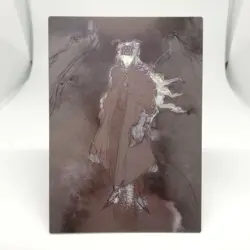 Vincent Valentine 130 Final fantasyⅦ Yoshitaka Amano illustration Card Dass 1ST - Image 1