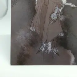Vincent Valentine 130 Final fantasyⅦ Yoshitaka Amano illustration Card Dass 1ST - Image 4