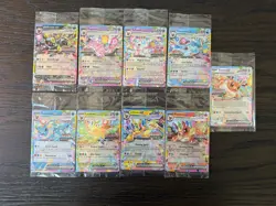 Pokemon Prismatic Evolution Full Sealed Stamped Set Promo All 9 Cards - Image 1