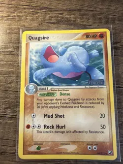 Pokemon Quagsire EX Unseen Forces 44/115 Reverse Holo Uncommon 80HP TCG Card - Image 2