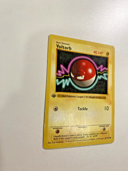 Voltorb 67/102 1st Edition Shadowless Base Set Regular - MP Pokemon Card - Image 3