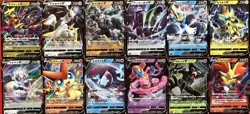 set of 12 authentic Pokemon Card Japanese Giratina V Arceus Machamp Zeraora - Image 1